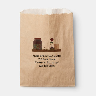 Länderprimitive Produktverpackung Geschenktütchen