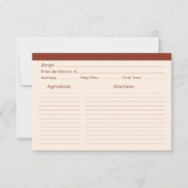 Länderrezeptkarte für Brandt Umber Redewendungen