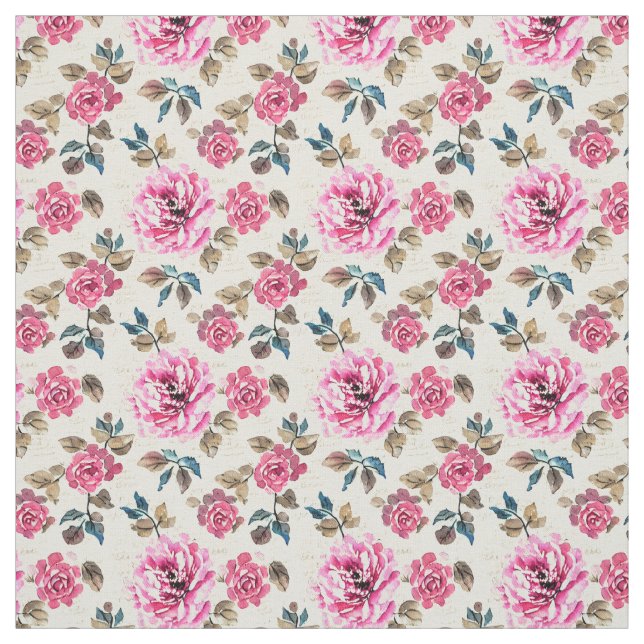 Länderspezifische Blume Stoff (Muster)