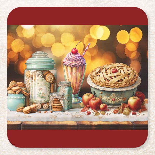 Länderstrategien Rechteckiger Pappuntersetzer (Vorderseite)