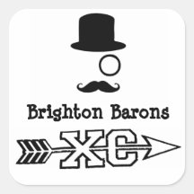 Länderübergreifende Aufkleber