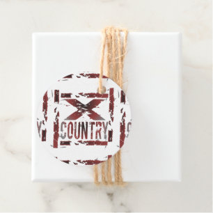 Länderübergreifende X-Country-Begünstigungsmarken Geschenkanhänger
