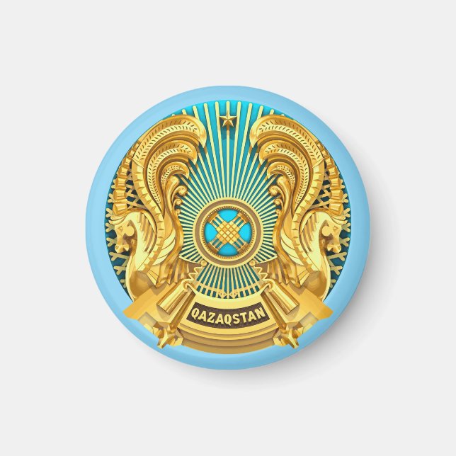 Landesemblem Kasachstans Magnet (Vorne)
