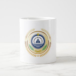 Landesemblem von Cabo Verde Jumbo-Tasse