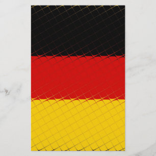 Landesflagge Deutschland Briefpapier
