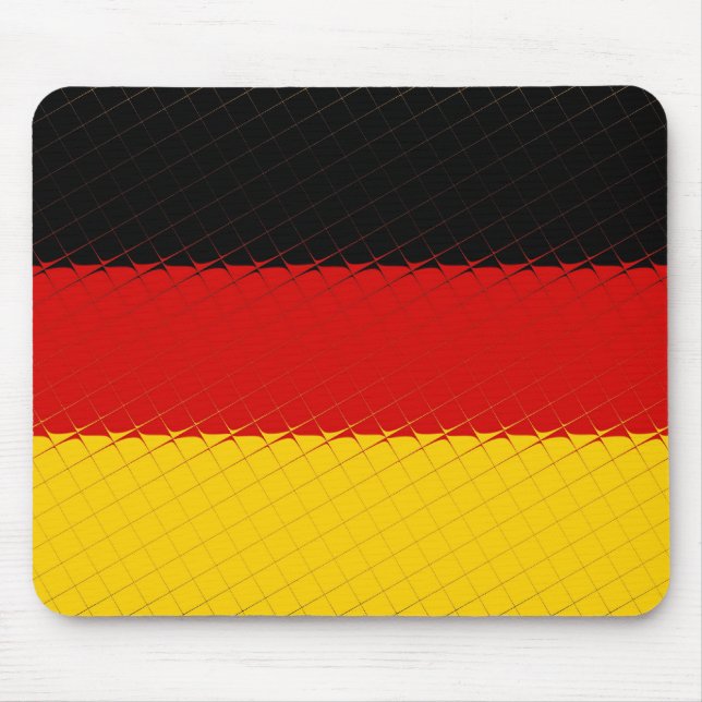 Landesflagge Deutschland Mousepad (Vorne)