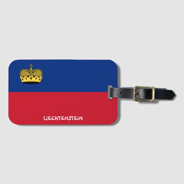 Landesflagge Gepäckanhänger (Vorderseite (Horizontal))