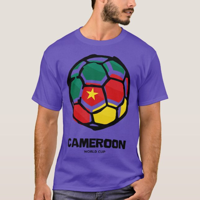 Landesflagge Kamerun T-Shirt (Vorderseite)