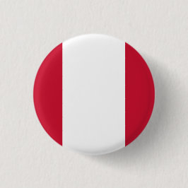 Landesflagge Perus Button