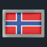 Landesflagge Rechteckige Gürtelschnalle<br><div class="desc">Landesflagge</div>