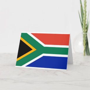 Landesflagge Südafrika Karte