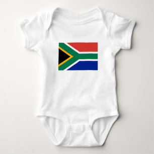 Landesflagge Südafrikas Baby Strampler