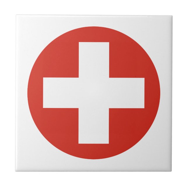 Landesflagge Symbol Armee Miliz Fliese (Vorderseite)