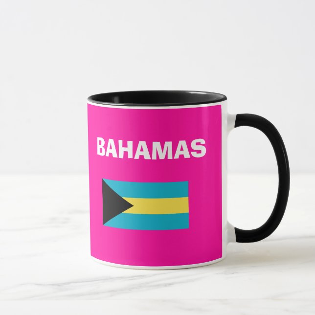 Landeskennzahl-Tasse Bahamas - BS Tasse (Rechts)