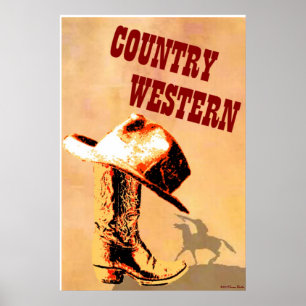 Landesweite Western Poster