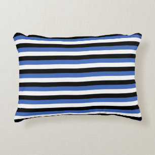 Landesymbollinien der Estonia-Flagge Dekokissen