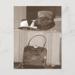 Landfrau Postkarte