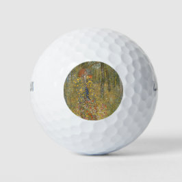 Landgarten mit Kruzifix (von Gustav Klimt) Golfball