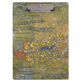 Landgarten mit Kruzifix (von Gustav Klimt) Klemmbrett
