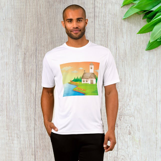 Landhaus am See T-Shirt (Von Creator hochgeladen)