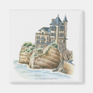 Landhaus Belza, Biarritz, Frankreich Magnet