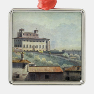 Landhaus Medici, Rom, c.1776 (Öl auf Papier) Ornament Aus Metall