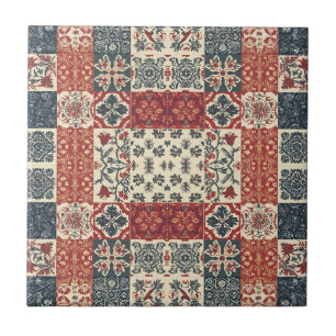 Landhaus-Quilt Fliese