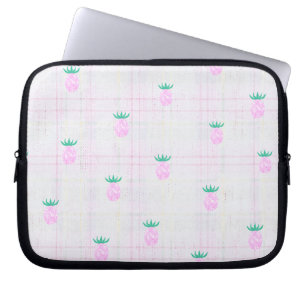 Landhaus-Rosa Ananas Laptopschutzhülle