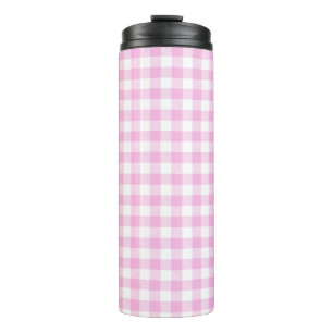 Landhaus-Rosa-Karo Thermosbecher