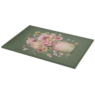 Landhaus-Sommer-Blumen-Schneidbrett Schneidebrett