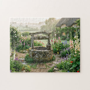 Landhausgarten Brunnen Puzzle