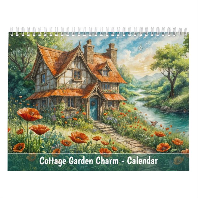 Landhausgarten Charme – Szenischer Kalender (Titelbild)