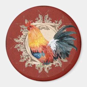 Landhausstil Französischer Country Rustikaler Hahn Magnet