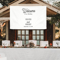 Landhausstil Willkommen bei unserer Hochzeit Hänge