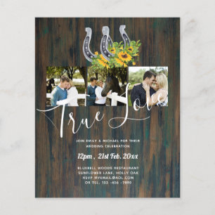 Landhochzeit mit rustikalen Fotos im Süden Flyer
