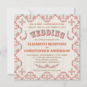 Landhochzeitseinladung Einladung