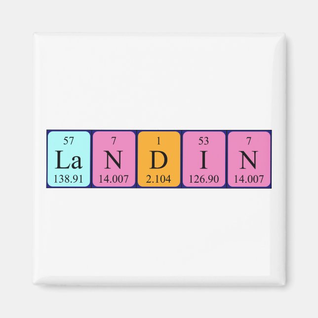 Landin-Periodenmagnet Magnet (Vorne)