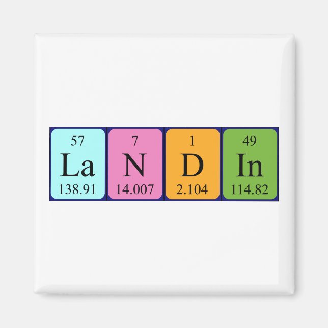 Landin-Periodenmagnet Magnet (Vorne)