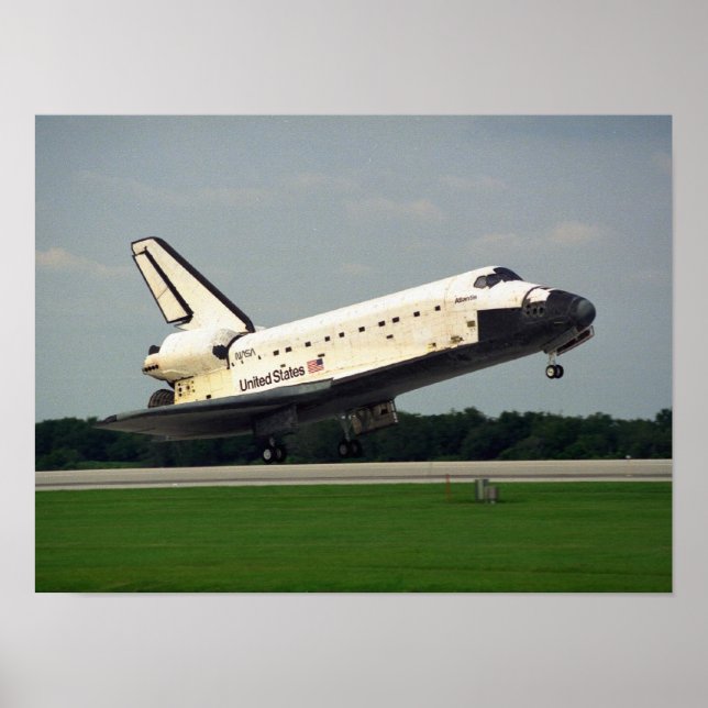 Landing of Space Shuttle Atlantis (STS-84) Poster (Vorne)