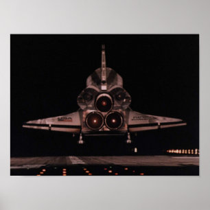 Landing of Space Shuttle Endeavour (STS-72) Poster