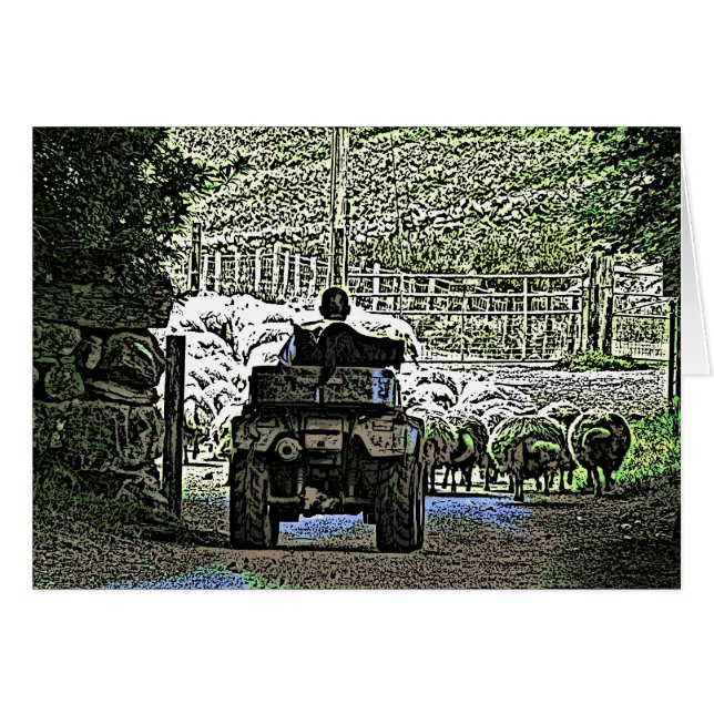 LANDKARTE (Vorderseite (Horizontal))