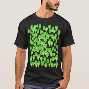 Landkarte für Wälder - Grüne Schattierungen T-Shirt