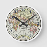 Landkarte Ost-Hemisphäre Globe Travel Art