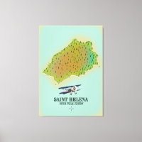 Landkarte Saint Helena British Overseas Territory