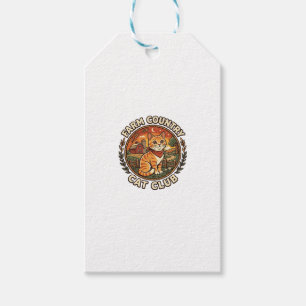 Landkatze Katze Katzenliebhaber Geschenk - Landkat Geschenkanhänger