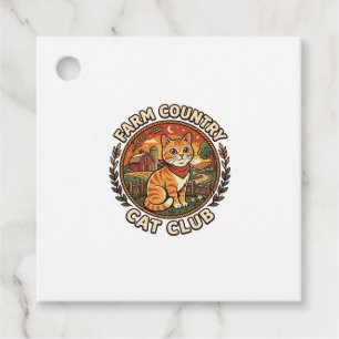 Landkatze Katze Katzenliebhaber Geschenk - Landkat Geschenkanhänger