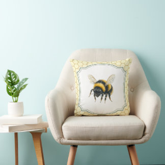Landkissen mit Hummel Kissen