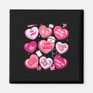 Landkrankenschwester Valentine Candy Heart Wehen G Magnet