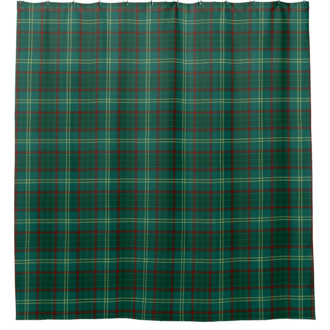 Landkreis Armagh Irish Tartan Duschvorhang (Vorderseite)