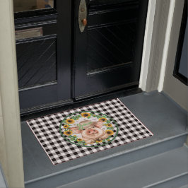 Landkreis Bauernhof Pig Fußmatte